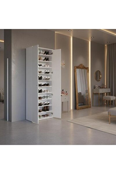 on home Shoe Cabinet with One Door 36*62*196cm