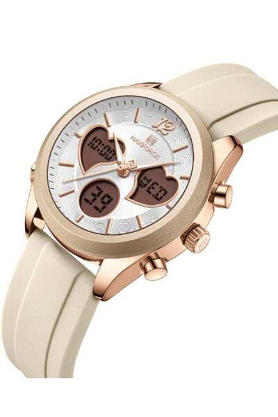 Naviforce Women's Water Resistant Digital Luxury Watch NF5045