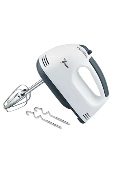 Rovitech Mixer de mână, 180W, 7 viteze, 4 accesorii incluse, alb
