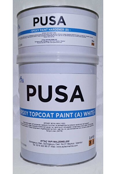 PUSA EPOKSİ BOYA 3 KG