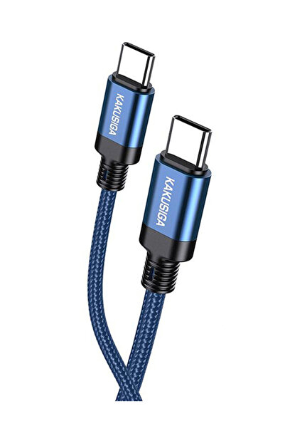 KAKU Kakusiga KSC-970 USB-C 60W 3A Data and Charging Cable, Embroidered, 1m, ...