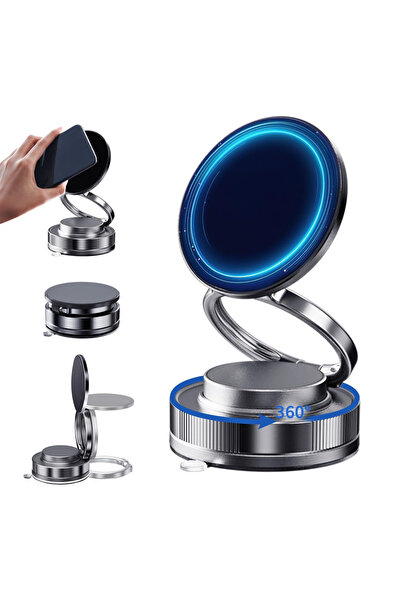 Zetta Innovation Car Phone Holder, MagSafe, Telescopic Arm, 360° Rotation, Ma...