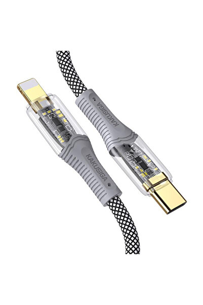 KAKU Cablu Date si Incarcare Kakusiga KSC-809 USB-C la Lightning 20W QC3.0, B...