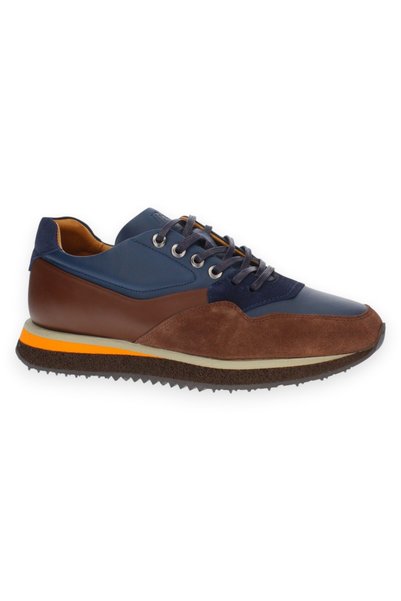 PANORAMA Comfortable Light Sole Genuine Leather Men's Sneaker