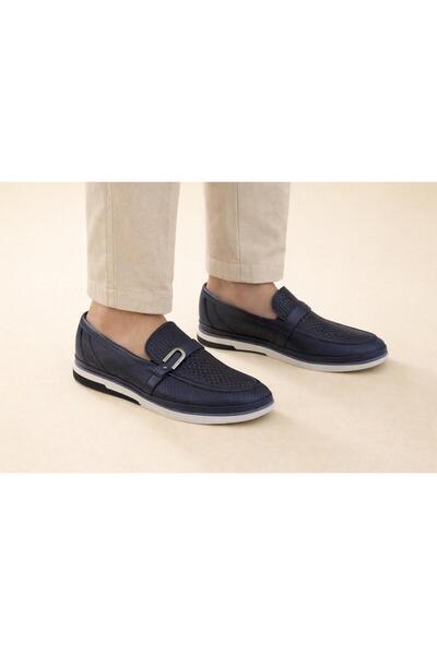 TRENDYSHOSE 5173-1 حذاء كاجوال رجالي من الجلد الطبيعي