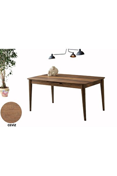 Sweet Home Masa Sandalye 70X120 Ortadan Açılır MDF Mutfak,Salon,Yemek Odası M...
