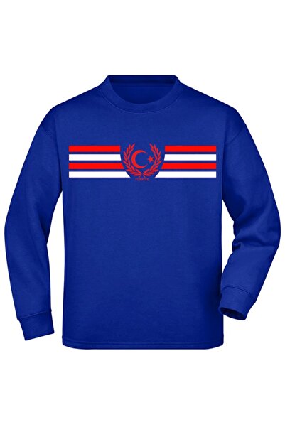 Rabona Fashion Vatan Çizgisi – Turkey Emblem Printed Sweatshirt / Hoodie