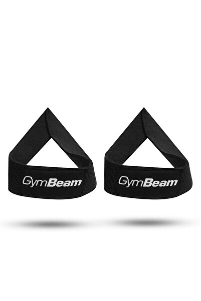 GymBeam Chingi de ridicare tip buclă negre