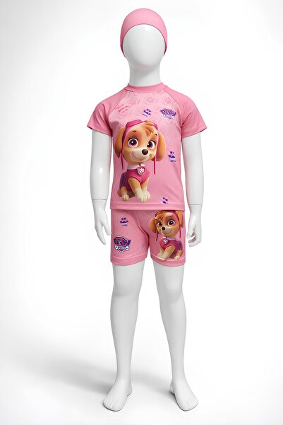 Belya Kids Wear Costum de baie pentru fete, cu model drăguț imprimat Boneli2,...