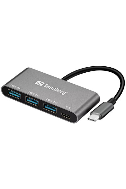 Sandberg USB-C to 3xUSB 3.0 Hub + PD