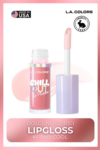 L.A Colors Chill Out Plumper - Dolgunlaştırıcı Lipgloss #CLG468 Pinky Cool
