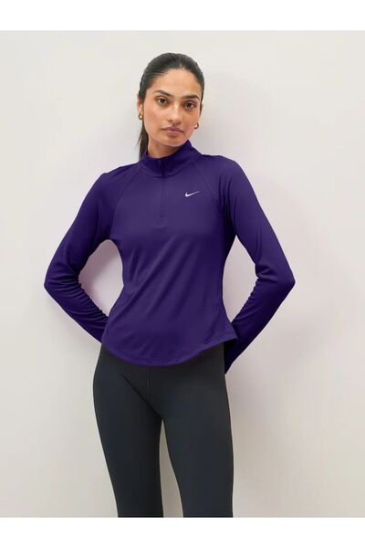 Nike Tempo Dri-FIT Çeyrek Fermuarlı Kadın Koşu Üstü REDSPORT