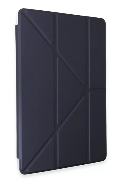 Beta Moda Hub حافظة تابلت هواوي هونر باد V9 من نيو فيس مع حامل قلم - أزرق داكن