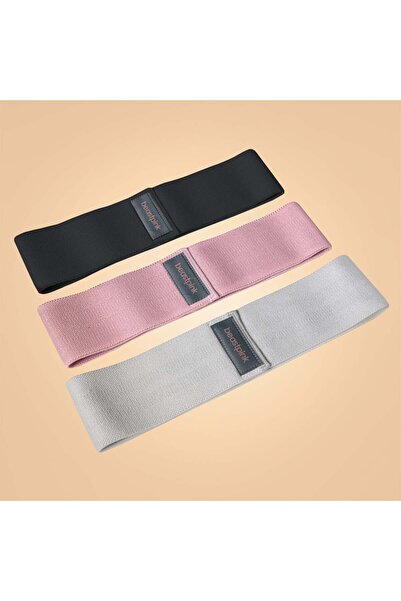 GymBeam Set de benzi de rezistență pentru fesieri - Roz Bestie