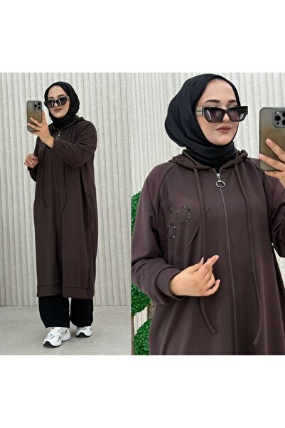 MODA VEDAT Women's Oy-Ho Fabric Tunic with Full Zipper -500 (Suitable for Siz...