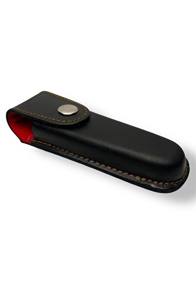 Keskin Adam No:4 Siyah Deri Çakı Kılıfı Bıçak Kılıfı (Kapalı hali 11cm - 13cm...
