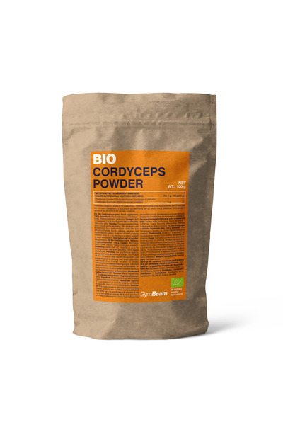 GymBeam Pudră bio de Cordyceps - GymBam, 100 g