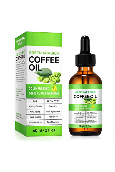 NOVA KISS 100% Καθαρό Έλαιο Πράσινου Καφέ Ψυχρής Έκθλιψης - Πρόσωπο, Σώμα, Μα...