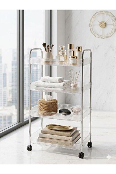 Noor Wide-Range Storage Safe for Organizing Collectibles with 4-Wheel Movable...