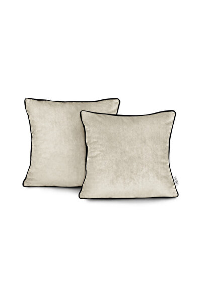 Amelia Home Set 2 huse perne decorative din catifea stil modern, Velvet, 220 ...