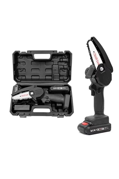 Att Επαναφορτιζόμενο ηλεκτρικό αλυσοπρίονο ®   με μπαταρία 24V και 2 αλυσίδες