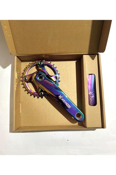 KENZE Mtb Rainbow Bisiklet Aynakol 32T 170mm (Oil Slick)