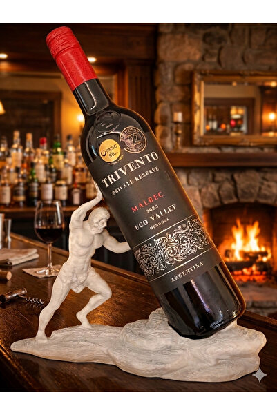Nova Studio Hercule Vino - Figürlü Dekoratif Şarap Standı