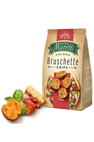 Maretti Bruschette Pizza Flavored Fried Bread Cracker 70 Gr