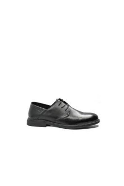 Mels Men's Oxford Shoes, Black, Leather FNX27001