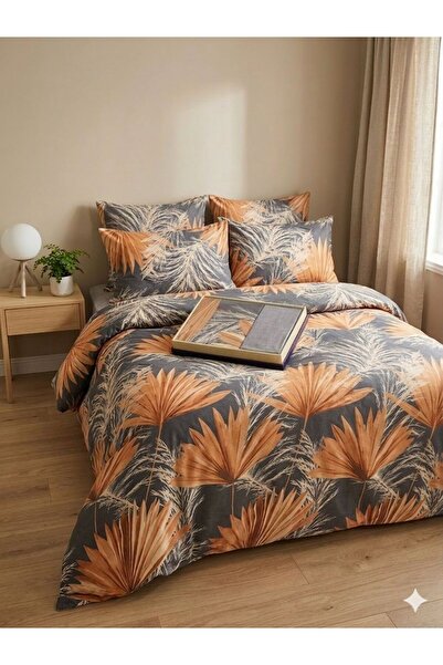 Constanza Exclusive Lunessa Cotton Patterned 200 X 220 cm Double King Size Du...