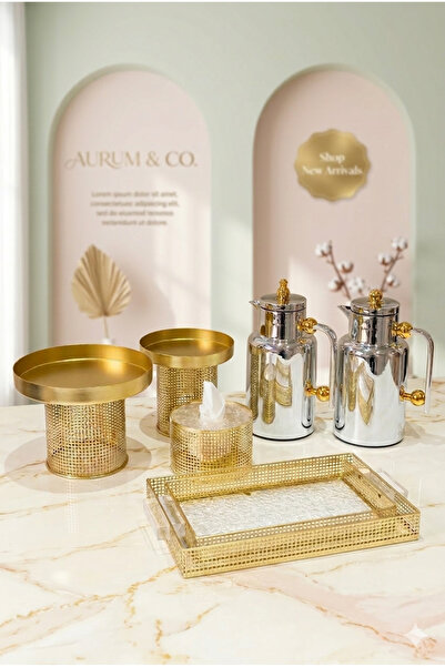 Generic A complete modern hospitality set – consisting of a tea and coffee th...