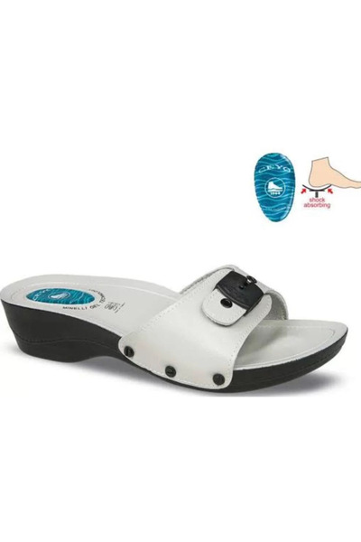 Ceyo شبشب نسائي من مينيلي بكعب-2ı باللون البيج لتقويم العظام