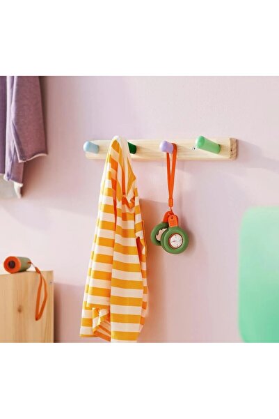 IKEA QUİCK Çocuk Odası Duvar Askısı Genişlik: 47 Cm Askı Portmanto Ahşap Askı...
