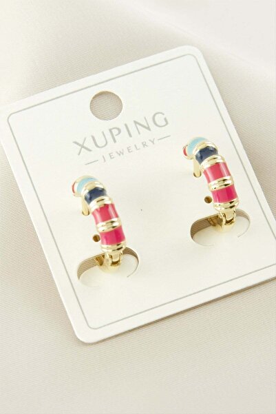 FREEDOM STOREE Xuping Twisted Luxury Steel Earrings