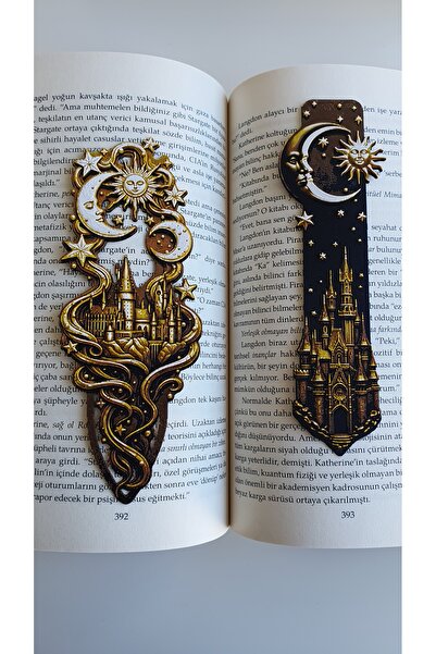 SNN3D Hogwarts Temalı 2’li Kitap Ayracı Seti (3D Baskı)