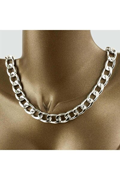 FREEDOM STOREE Plain Chain Necklace
