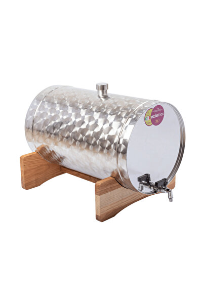 Destilatori Stainless Steel Barrel for Tuica, Palinca, Brandy 35 Liters