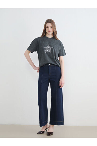 LC Waikiki High Waist Wide Leg Women's Jean Pants from Uzg Store for Style En...