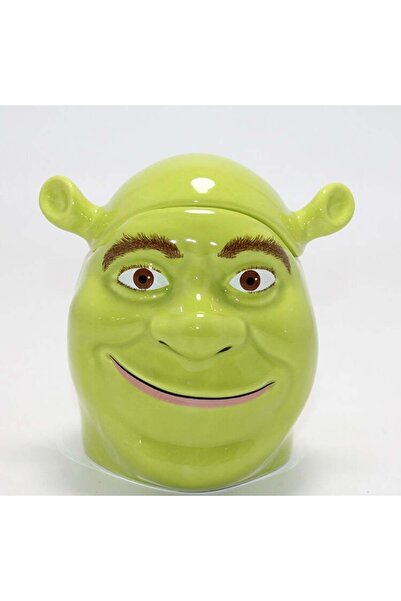 MORADO SE SIENTE PERFECTO 3D Shrek Design Porcelain Mug (Large Size)