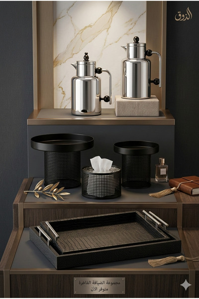 Generic A complete modern hospitality set – consisting of a tea and coffee th...