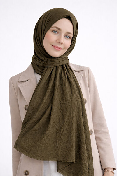 Merve Nayir Hijab Iron-Free Bamboo Crinkle Shawl