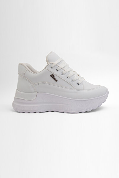 Mamito Ayakkabı Mdl 157 High-Sole Lace-Up Sneakers