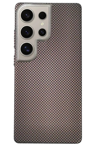 TeknoKapsül غطاء جوكو سامسونج جالاكسي S23 الترا بيسا ماجسيف - رمادي طبيعي