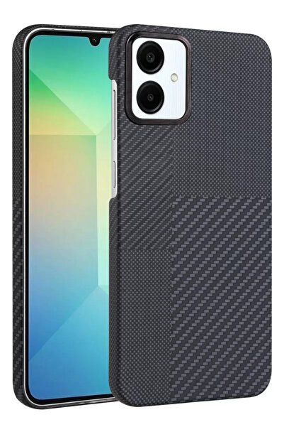 Beta Moda Hub غطاء نيو فيس سامسونج جالاكسي A06 فيجا ماج سيف - أسود