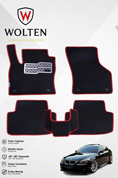 w wolten german engineered BMW-5 SERİSİ-E60-SEDAN-(2003-2010) İÇİN EVA İÇ PAS...