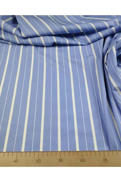 Kumaş Parça Синя, біла, зелена бавовняна тканина, ширина: 150 см