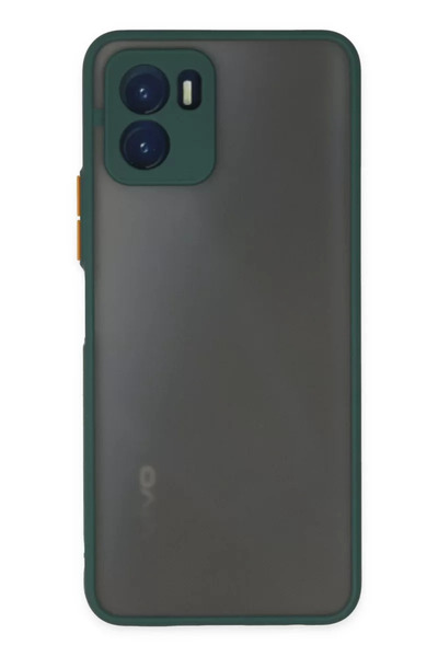 Beta Moda Hub غطاء حماية سيليكون مونتريال لهاتف فيفو Y15S من نيو فيس - أخضر