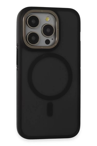 Beta Moda Hub غطاء جوكو آيفون 15 برو ماكس روكي ماجسيف - أسود