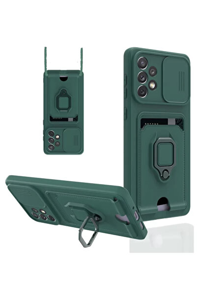 Beta Moda Hub حافظة نيو فيس لهاتف سامسونج جالاكسي A33 5G من السيليكون مع بطاق...