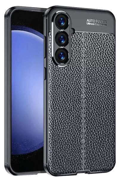 Beta Moda Hub غطاء Newface Samsung Galaxy A17 5G ذو التركيز التلقائي - أسود